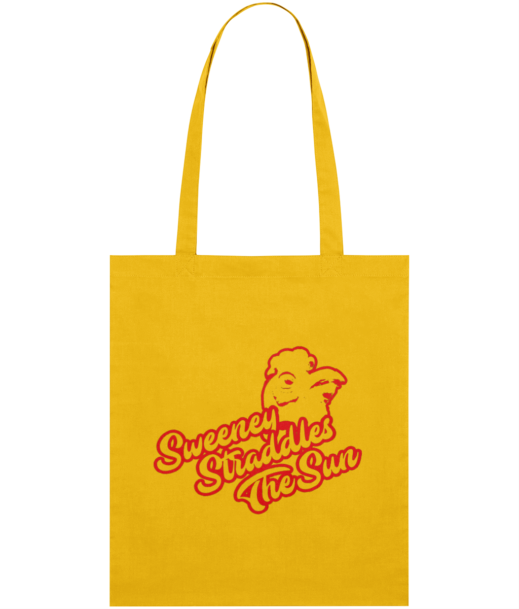 Sweeney Straddles The Sun Tote (Yellow) – Printbunker