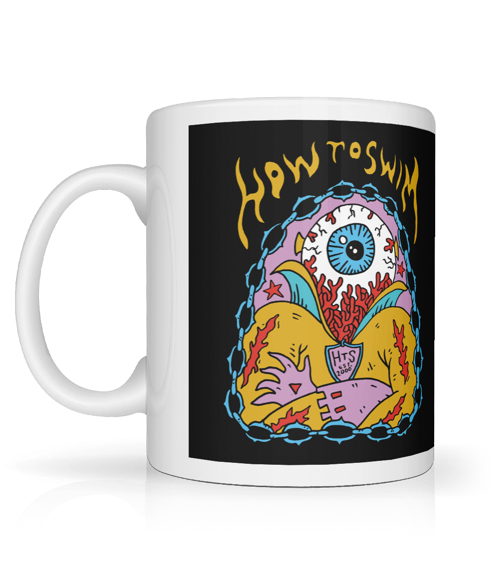 How To Swim Monster Mug