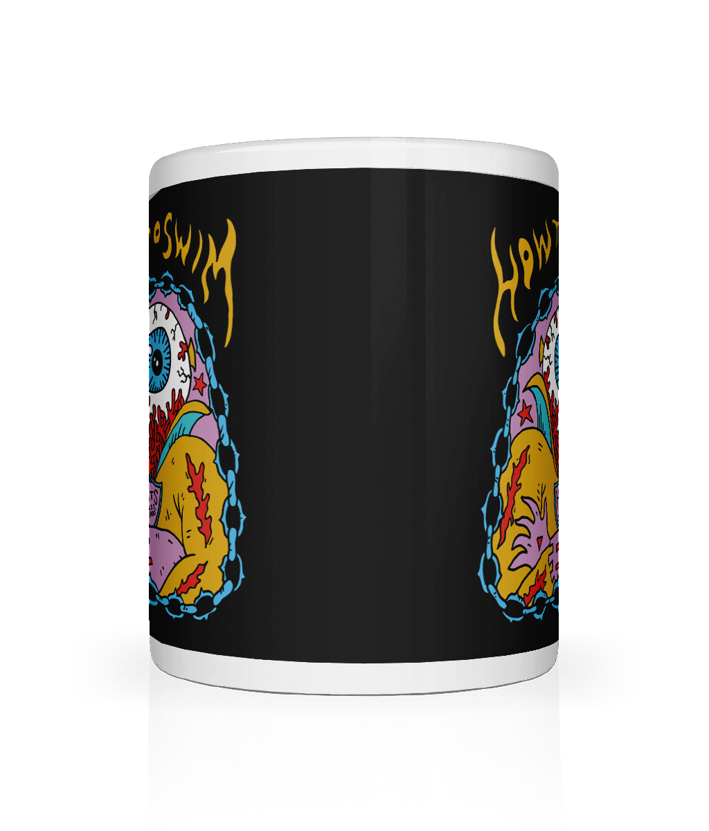 How To Swim Monster Mug