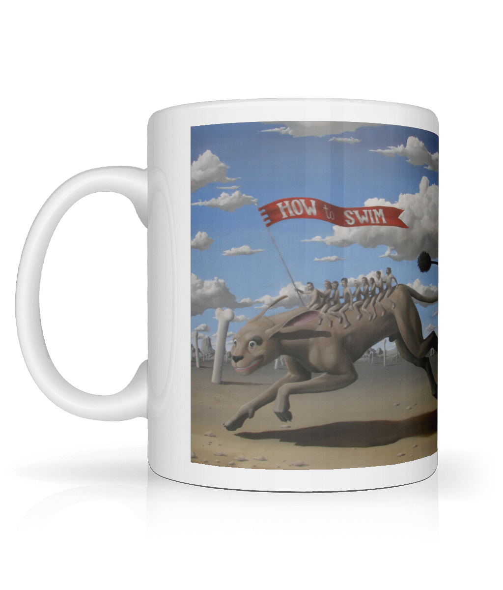 How To Swim Retina Mug