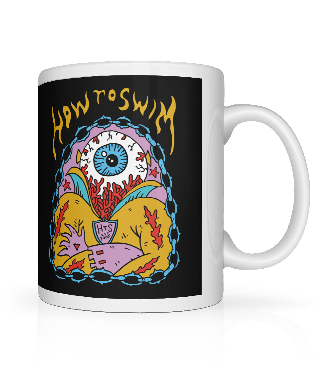How To Swim Monster Mug