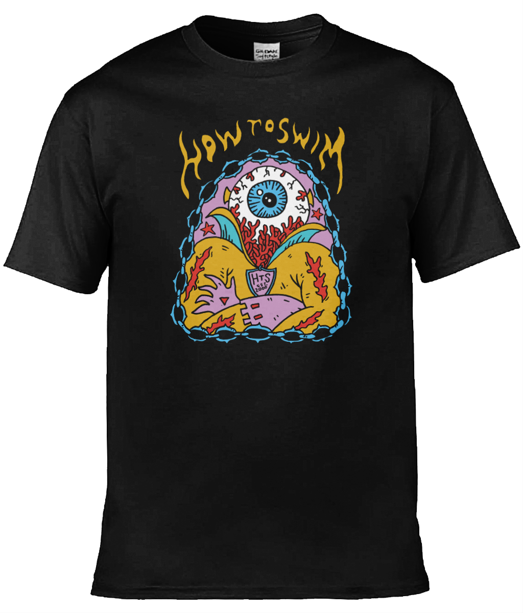 How To Swim Monster T-shirt