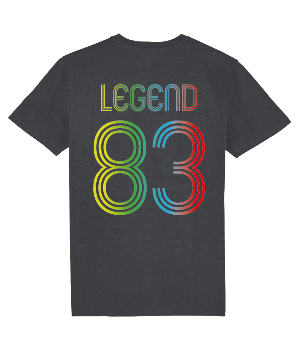 Legend 83 Gradient 40th Birthday TShirt