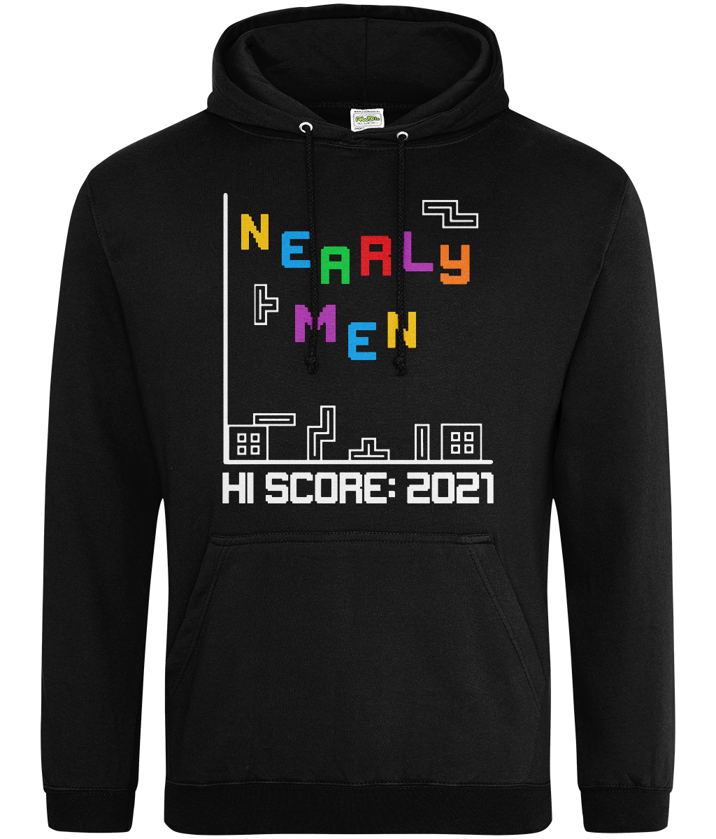 The Nearly Men Tetris Black Hoodie