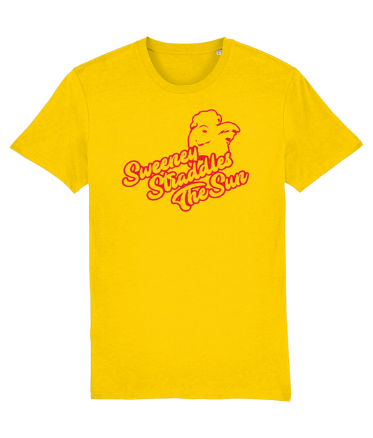 Sweeney Straddles The Sun T-shirt (Yellow)