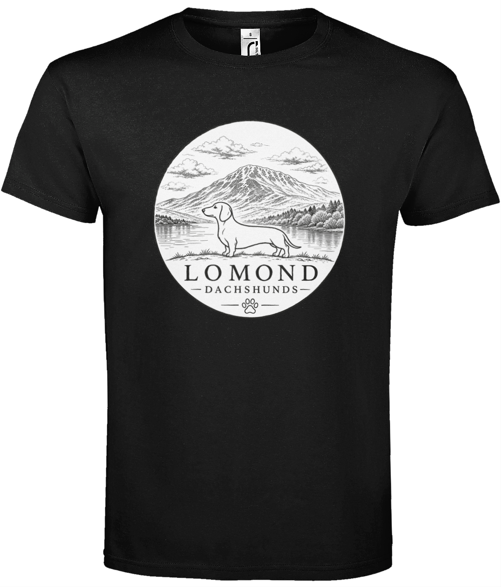 Lomond Dachshunds Adult T-shirt