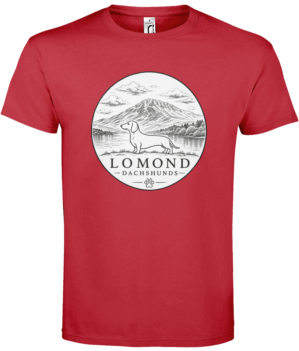 Lomond Dachshunds Adult T-shirt