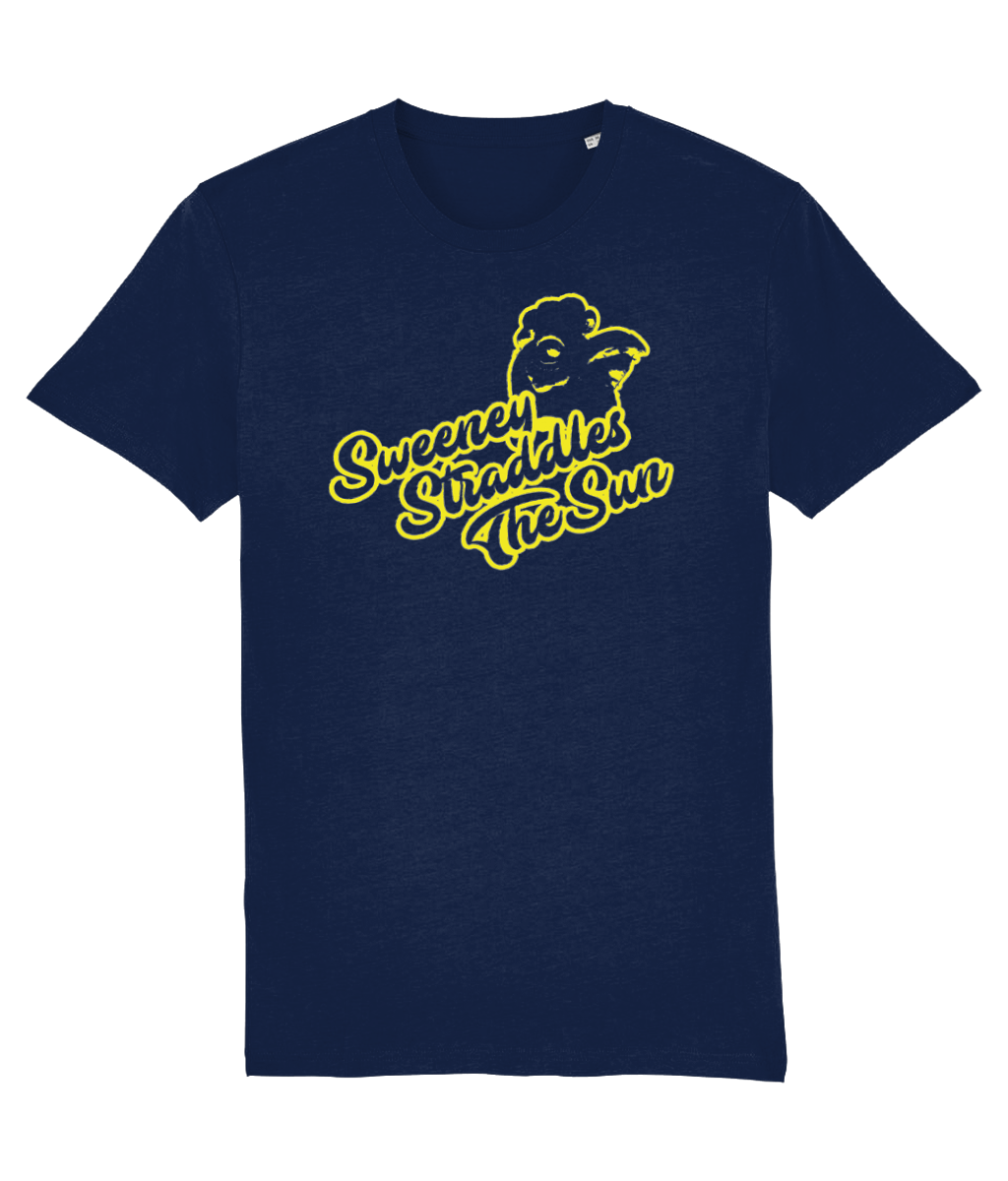 Sweeney Straddles The Sun T-shirt (Navy)