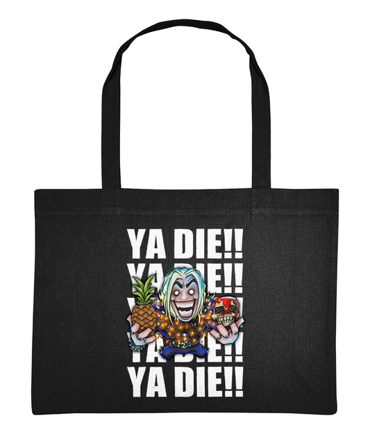 YA DIE YA DIE (Art by Happy Toast) Shopping Bag