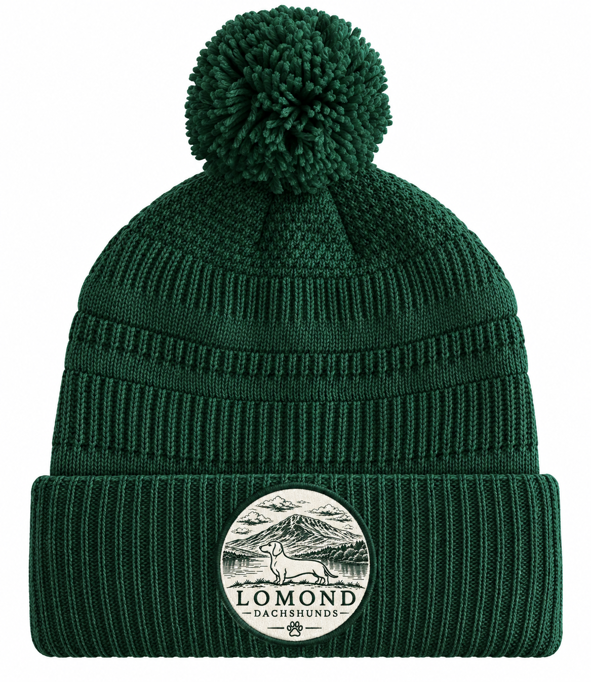 Lomond Dachshunds Pom Pom Beanie